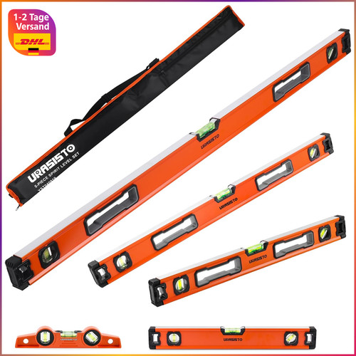 Wasserwaagen set 120cm - wasserwaagen-set, 25-120cm