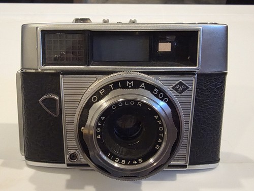 Vintage agfa optima 500 camera - vintage,