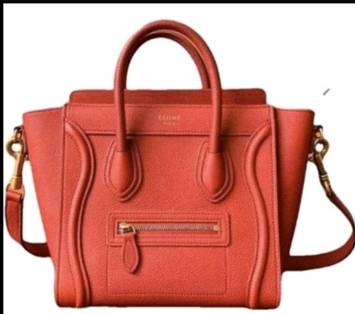 Celine leder tasche rot - tasche,