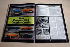 MOT 14/1970 Peugeot 304 Coupe mit 65PS besser als...?