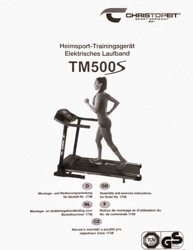Christopeit laufband 500s - laufband,