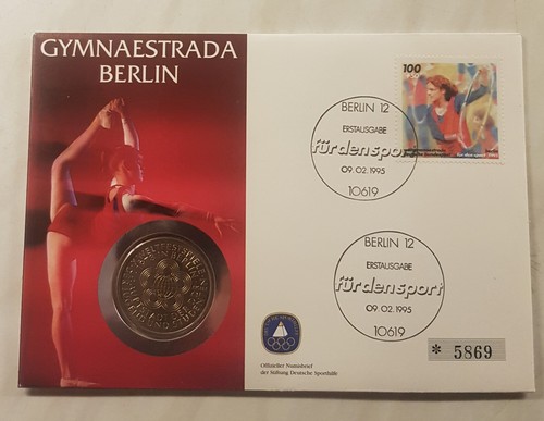 Numisbrief ddr mark - 10, 1973