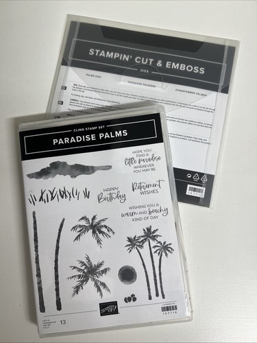 Stempelset paradise palms - stempelset,