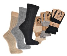 2 Paar Luxus-Wollsocken,  mit