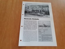 Neben- und Schmalspurbahnen -