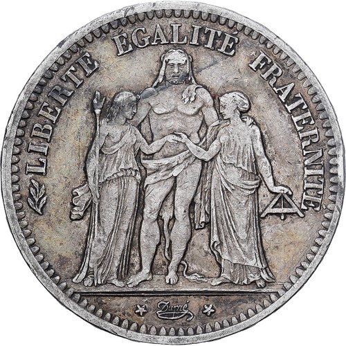 France hercule 5 francs - france,, hercule,
