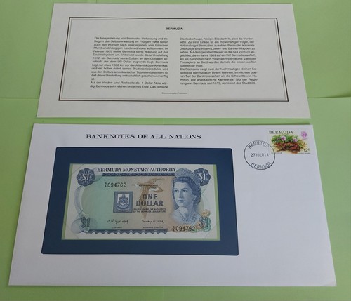 Banknotenbrief bermuda 1 - banknotenbrief,
