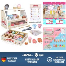 Holz Eisdiele Spielzeug Kinder