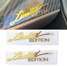 2x LIMITED EDITION Aufkleber
