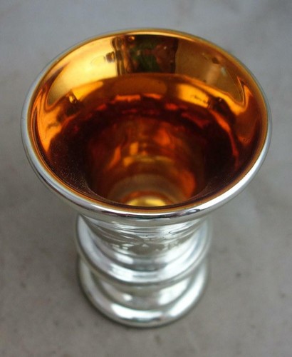Antiker glas bauernsilber - glas,