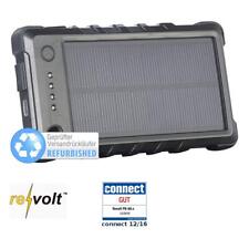 revolt Wetter- & stoßfeste Solar-Powerbank PB-80.s Versandrückläufer