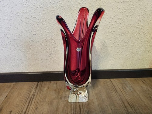 Murano sommerso glas vase - glas,