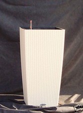 Pflanzgefäß Lechuza CUBICO COTTAGE 40 weiss Komplettset