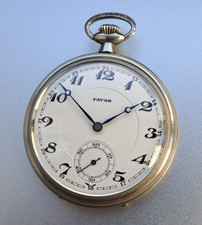 FAVOR Taschenuhr versilbert
