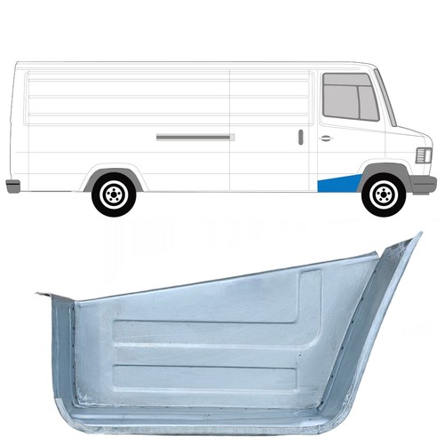 Reparaturblech vorderer tritt - reparaturblech,