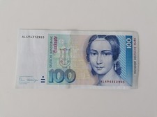 100 DM - Deutsche Mark Schein