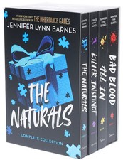 The Naturals Series By Jennifer Lynn Barnes 4 Books Box Set-Ages 12+ - Paperback