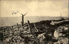 Feldpostkarte Front Graben im