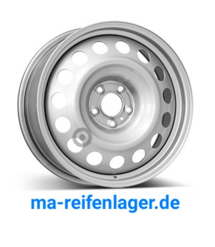 7x17 et46 lk108 - 4x, stahlfelgen