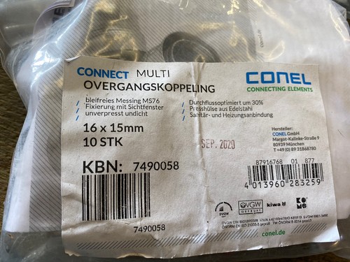 10x conel alpex - alpex, kupplung
