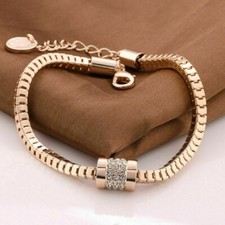 Armband strass rosegold - armband,