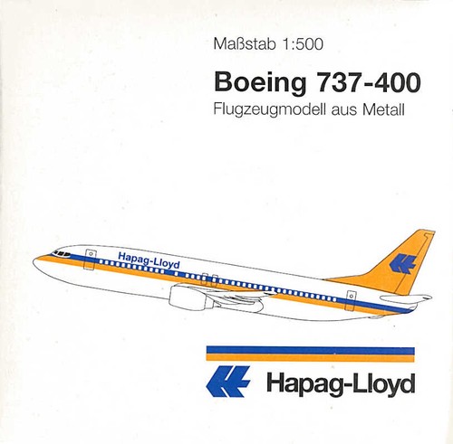 Boeing 737 400 - 737-400, hapag-lloyd