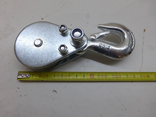 Umlenkrolle mit haken - mit, 600kg