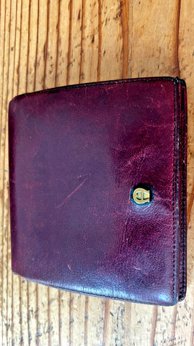 Aigner leder portemonnaie - leder,