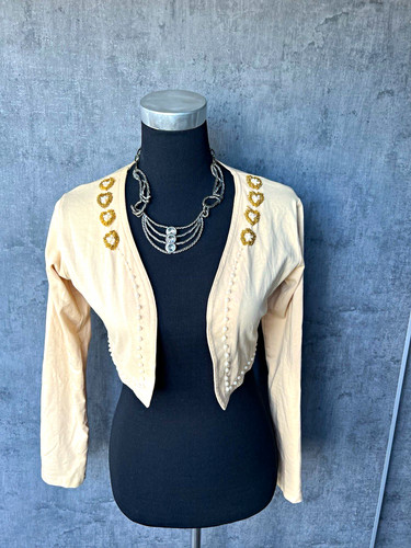 Sishan damen bolerojacke - sishan, beige