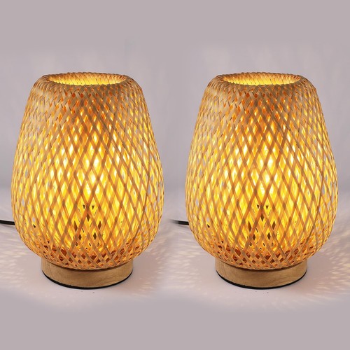 2stk tischlampe handgefertigt - tischlampe,