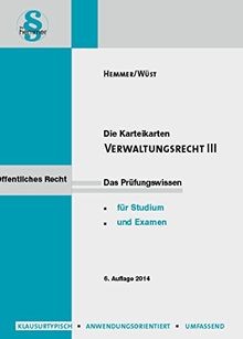 Karteikarten verwaltungsrecht - karteikarten,