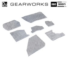 Insulation mats engine cover