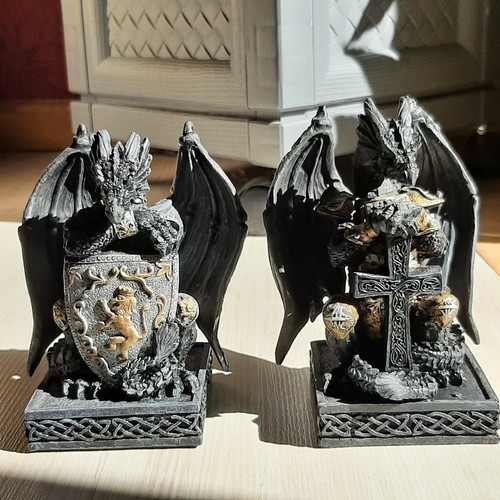 Drachen figuren 2er set - figuren,