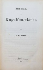 HEINE, MANUAL OF SPHERICAL