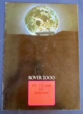 PROSPEKT brochure ROVER P6