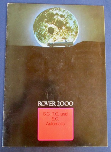 Prospekt brochure rover - prospekt,