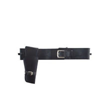 Pistolenholster,Gürtel, schwarz,Agent, oo7,Cowboy, Holster, Gürtel, Geheimagent