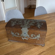 Antike Holz-Schatulle /