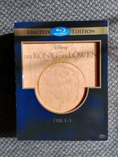 Der König der Löwen  Trilogie  Limited Holzbox  Edition  Teil 1-3  Blu-Ray-Disc