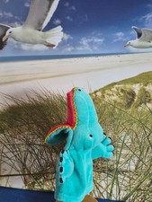 Handpuppe Krokodil von