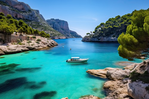 Wandbild mallorca blick auf - mallorca,,