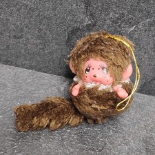 Mini Monchhichi Sekiguchi Ca. 4cm Klein Plüschtier Anhänger Puppe Monchichi