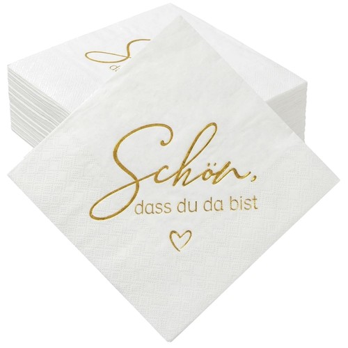 Servietten geburtstag - geburtstag, 50
