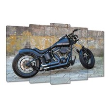 Leinwand Bild Wandbild Canvas Print Harley Davidson Nr. H8602_PC