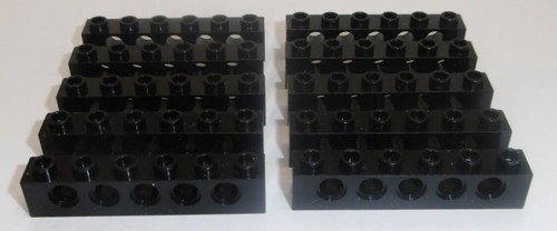10x lego technik - , lochbalken