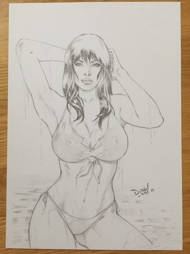 Comic originalzeichnung - comic,