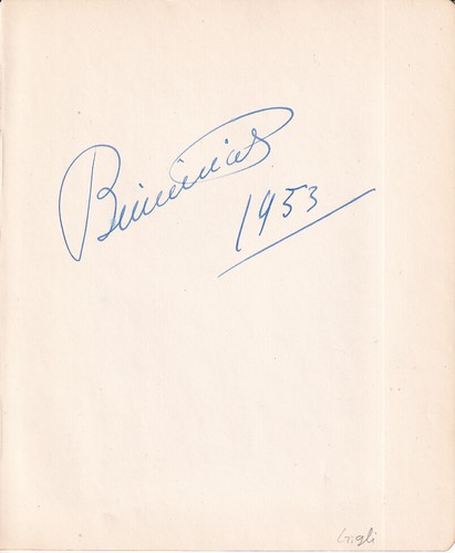 Benjamino gigli oper - benjamino,