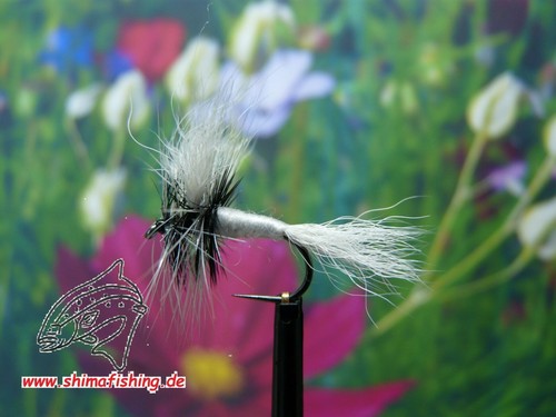 Trockenfliege white wulff - white, "