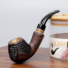 Ebenholz Holz Tabakpfeife 9mm