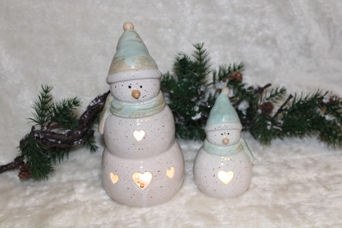 Schneemann bruno mit led - "bruno",